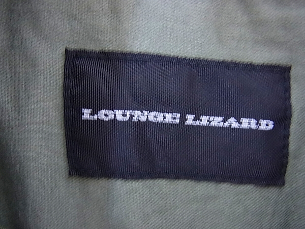 実際に弊社で買取させて頂いたLOUNGE LIZARD/ラウンジリザード ミリタリージャケット 3の画像 2枚目