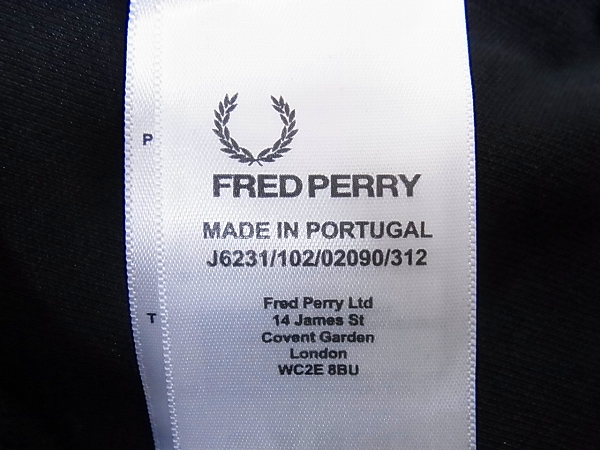 実際に弊社で買取させて頂いたFRED PERRY/フレッドペリー 長袖/ジャージ/トラックジャケット Sの画像 4枚目