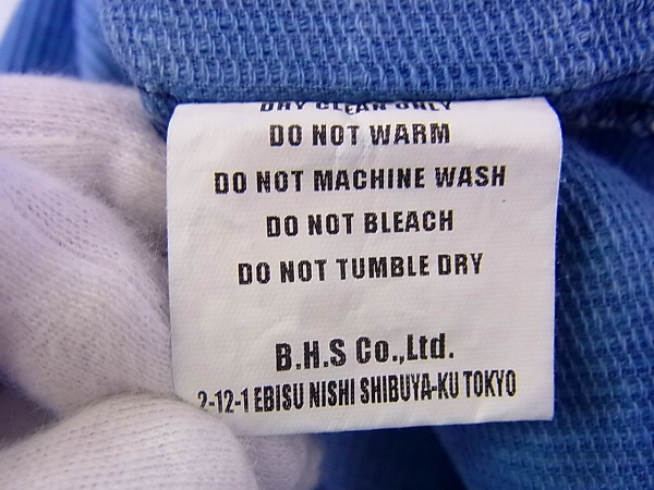 実際に弊社で買取させて頂いたラッツ 16SS 長袖/ブリーチ加工 ピケワークシャツ 16RC-0306/Lの画像 4枚目