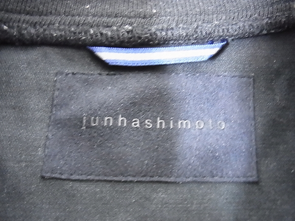 実際に弊社で買取させて頂いたJUNHASHIMOTO/ジュンハシモト MA-1 15SS 厚手ブルゾン 黒/3の画像 2枚目