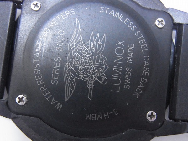 実際に弊社で買取させて頂いたLUMINOX/ルミノックス ネイビーシールズ 3-H MBM SERIES 3000の画像 4枚目