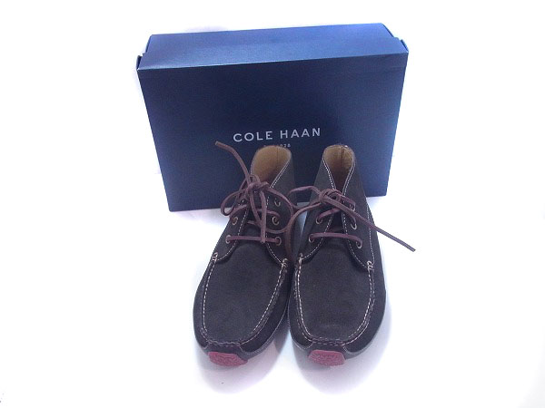 実際に弊社で買取させて頂いたCOLE HAAN/コールハーン モトグランドチャッカ ブラウン/8Mの画像 9枚目