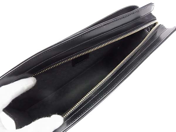 実際に弊社で買取させて頂いたdunhill/ダンヒル セカンドバッグ/手持ち/カバン ブラック/黒の画像 5枚目