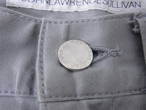 実際に弊社で買取させて頂いたジョン ローレンス サリバン スキニーパンツ ライトグレー/36の画像 7枚目