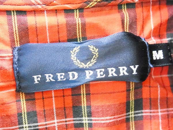 実際に弊社で買取させて頂いたFRED PERRY/フレッドペリー コットン スプリングコート/Mの画像 4枚目