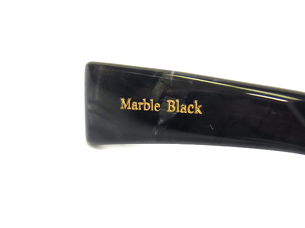 実際に弊社で買取させて頂いたオリバー ゴールドスミス COMMANDER メガネフレーム 黒の画像 5枚目