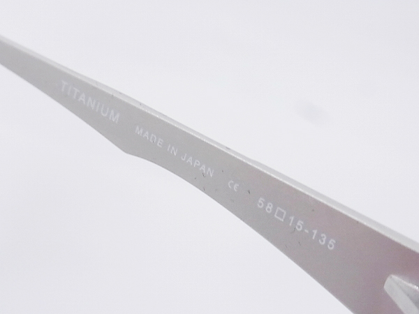 実際に弊社で買取させて頂いたSAMURAI SHO/サムライ翔 16年モデル 眼鏡フレーム/SS-T26#1の画像 6枚目