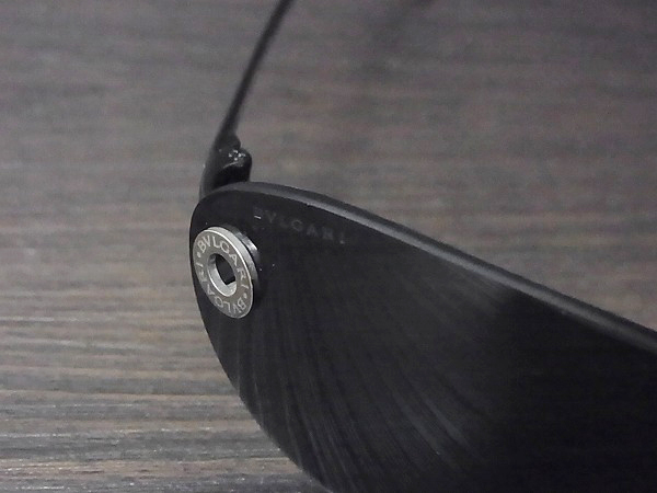 実際に弊社で買取させて頂いたBVLGARI/ブルガリ サングラス ツーポイント ブラック/664の画像 6枚目
