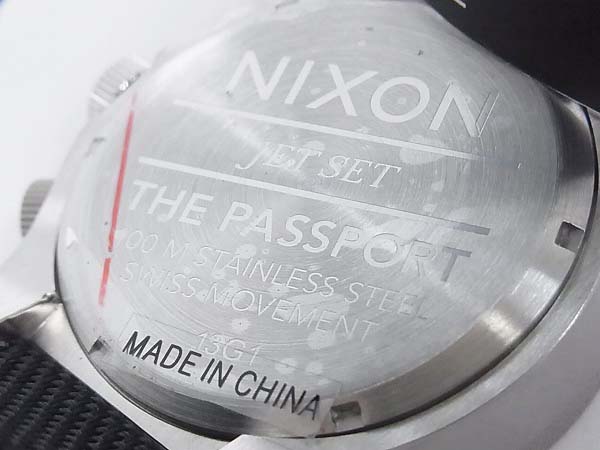 実際に弊社で買取させて頂いたNIXON/ニクソン THE PASSPORT/パスポート 腕時計/A3211433-00の画像 6枚目