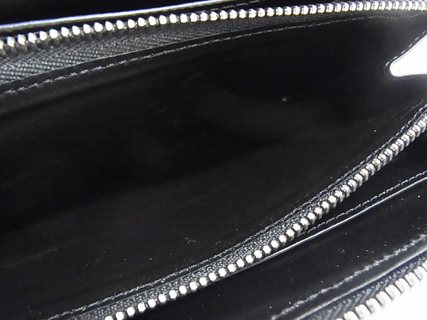 実際に弊社で買取させて頂いたdunhill/ダンヒル ブラック ジップアラウンド長財布/ウォレットの画像 6枚目