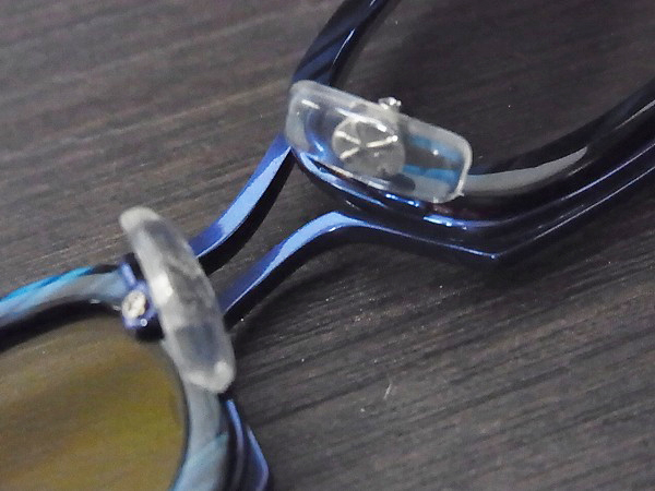 実際に弊社で買取させて頂いたレスザンヒューマン limited13 めがねフレーム オバール型の画像 3枚目