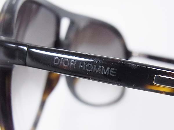 実際に弊社で買取させて頂いたDIOR HOMME/ディオールオム BLACKTIE 101S サングラス/I78JSの画像 5枚目