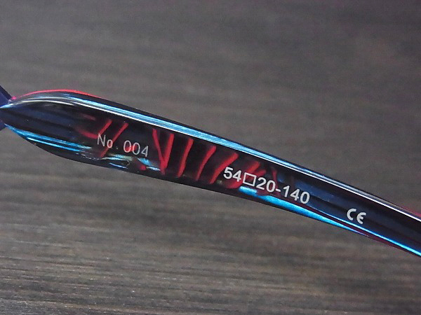 実際に弊社で買取させて頂いたレスザンヒューマン limited13 めがねフレーム オバール型の画像 5枚目