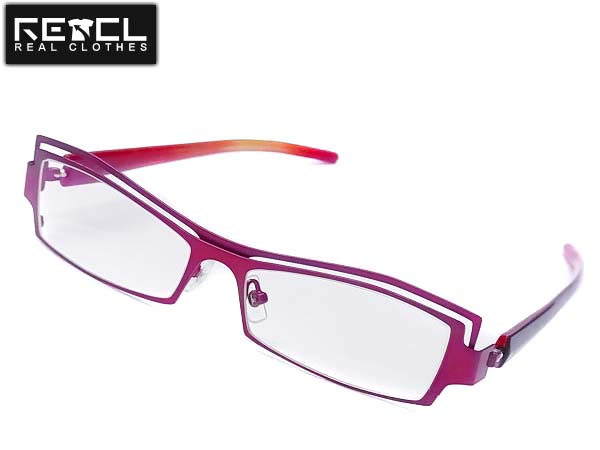 実際に弊社で買取させて頂いたLESS THAN HUMAN/レスザンヒューマン L-ONE メガネフレーム 赤