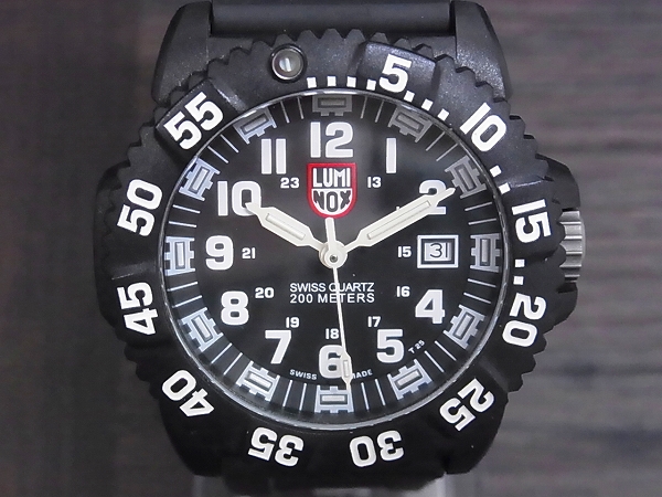 実際に弊社で買取させて頂いたLUMINOX/ルミノックス ネイビーシールズ Colormark 3050/3950の画像 1枚目