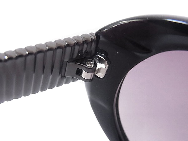 実際に弊社で買取させて頂いたBVLGARI/ブルガリ 8062 501/3C サングラス9型 ブラックの画像 4枚目