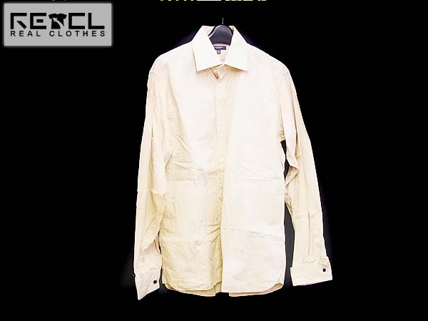 実際に弊社で買取させて頂いたBURBERRY LONDON/バーバリー 長袖シャツ ベージュ系/16.41