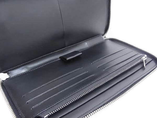 実際に弊社で買取させて頂いたdunhill/ダンヒル ブラック カード入れ/お札入れ 長財布の画像 3枚目