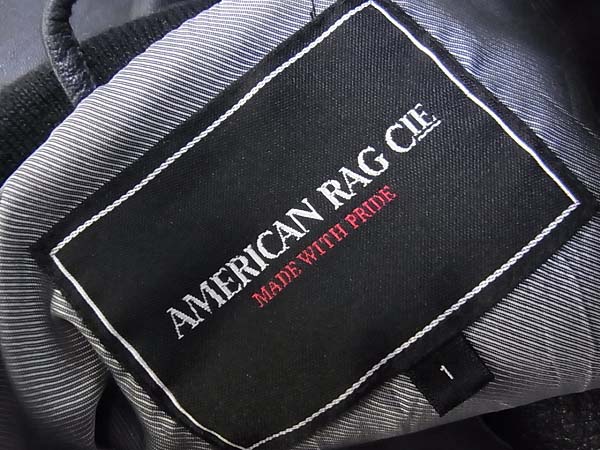 実際に弊社で買取させて頂いたAMERICAN RAG CIE/アメリカンラグシー シープスキンブルゾン/1の画像 2枚目