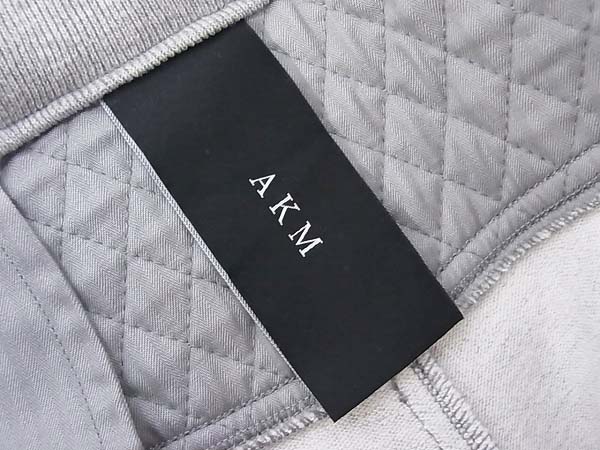 実際に弊社で買取させて頂いたAKM/エイケイエム　バイカーズ スウェットパンツ グレー/Lの画像 3枚目