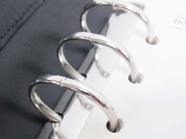 実際に弊社で買取させて頂いたdunhill/ダンヒル ビジネス レザー/名刺入れ ブラック 手帳の画像 4枚目