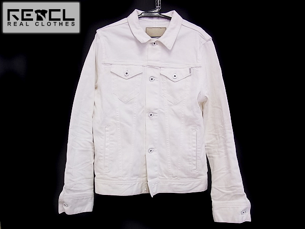 実際に弊社で買取させて頂いたFACTOTUM/ファクトタム 13SS ホワイトデニムGジャン 01021125