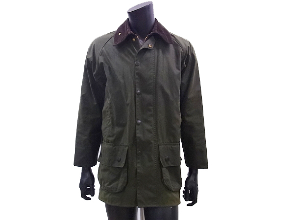 実際に弊社で買取させて頂いたBarbour/バブアー A150 BEAUFORT オイルドジャケット C36/91cmの画像 1枚目