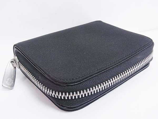 実際に弊社で買取させて頂いたdunhill/ダンヒル ブラック ジップ 小銭いれ カード入れの画像 2枚目