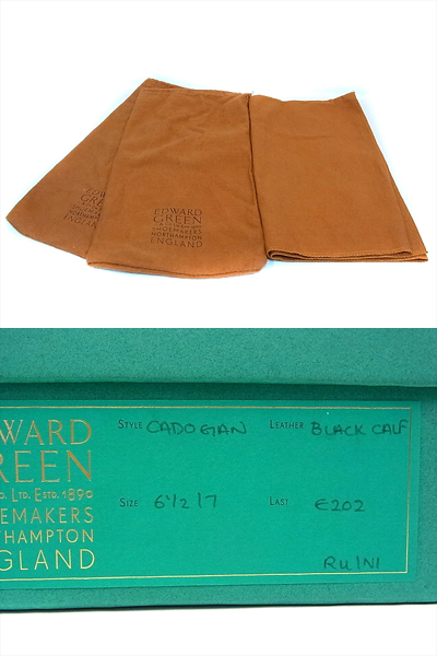 実際に弊社で買取させて頂いたEDWARD GREEN/エドワードグリーン CADOGAN/カドガン E202/6.5の画像 9枚目