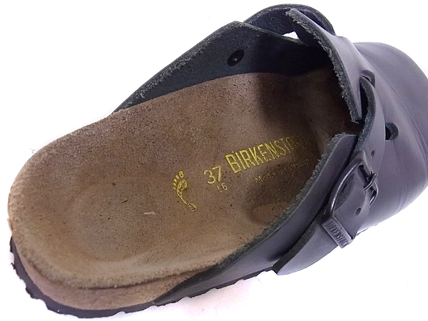 実際に弊社で買取させて頂いたBIRKENSTOCK/ビルケンシュトック ボストンサンダル ブラック 37の画像 5枚目
