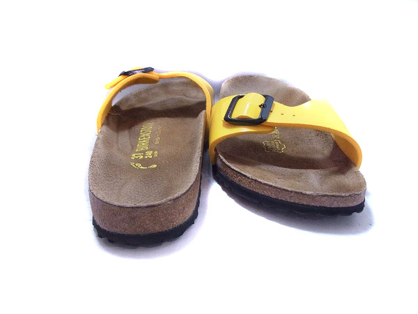 実際に弊社で買取させて頂いたBIRKENSTOCK/ビルケンシュトック サンダル イエロー 24.0の画像 3枚目