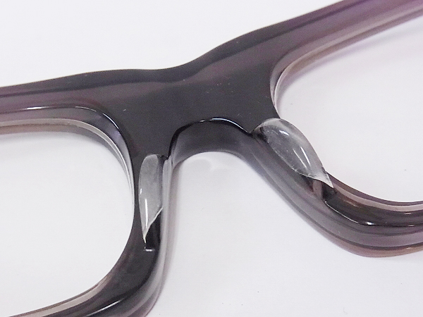 実際に弊社で買取させて頂いたEFFECTOR×DIET BUTCHER SLIM SKIN 眼鏡/メガネフレーム 黒の画像 4枚目
