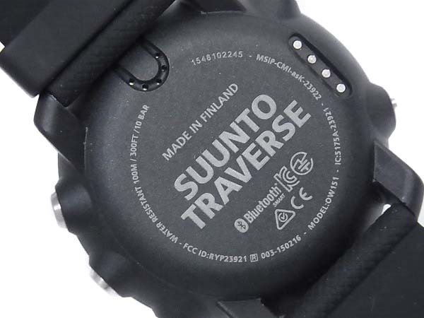 実際に弊社で買取させて頂いたSUUNTO/スント TRAVERSE[5.8万↑]GPS機能 アウトドアウォッチの画像 5枚目