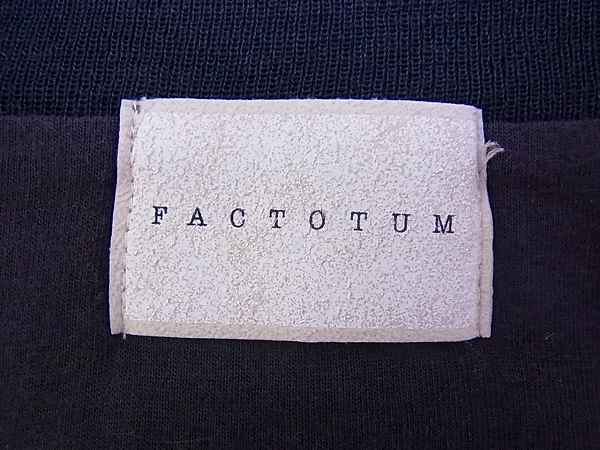 実際に弊社で買取させて頂いたFACTOTUM/ファクトタム 長袖/ジャガードカーディガンニット 46の画像 2枚目