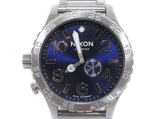 実際に弊社で買取させて頂いたNIXON/ニクソン THE51-30 CHRONO　腕時計 ブルー/A0571258-00の画像 2枚目