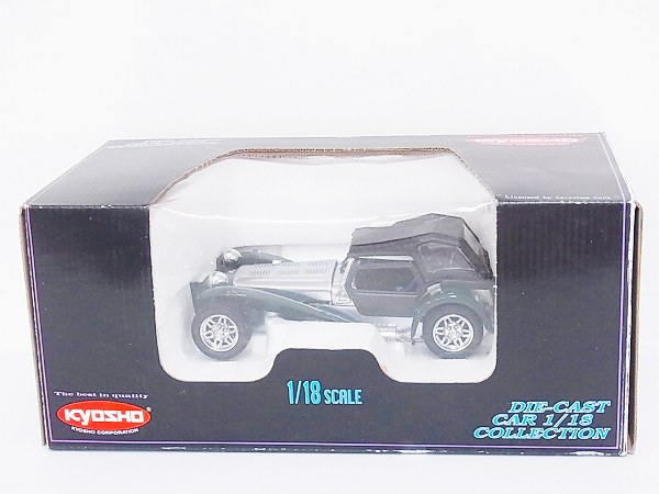 実際に弊社で買取させて頂いたKYOSHO/京商 ケーターハムスーパーセブン グリーン/7020/1/18の画像 5枚目