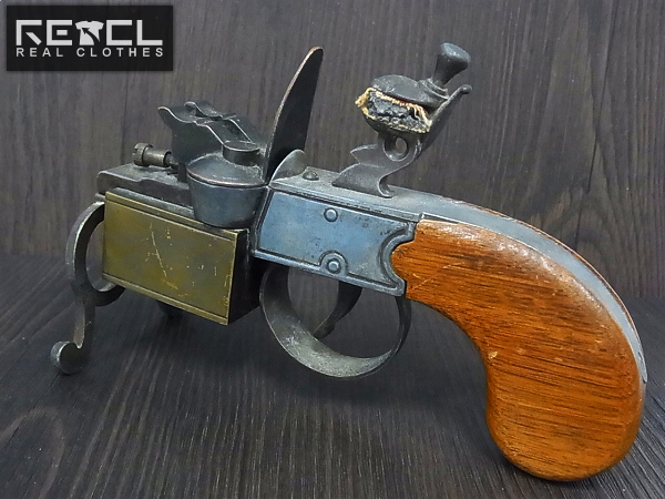 実際に弊社で買取させて頂いたダンヒル ビンテージ オイルライター TINDER PISTOL/40年代製