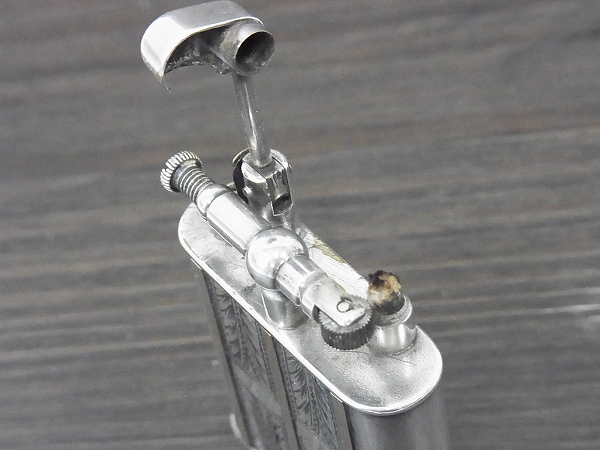 実際に弊社で買取させて頂いたダンヒル 1930-40s ビンテージライター ユニーク リフトアームの画像 4枚目