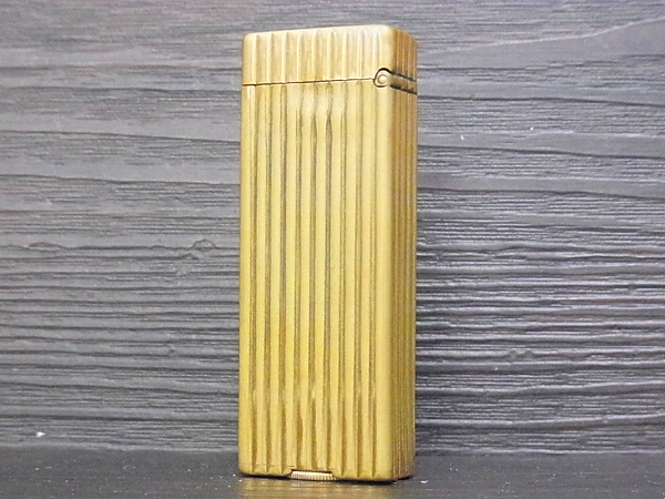 実際に弊社で買取させて頂いたダンヒル ビンテージ ストライプ オイルライター/ローラライトの画像 1枚目