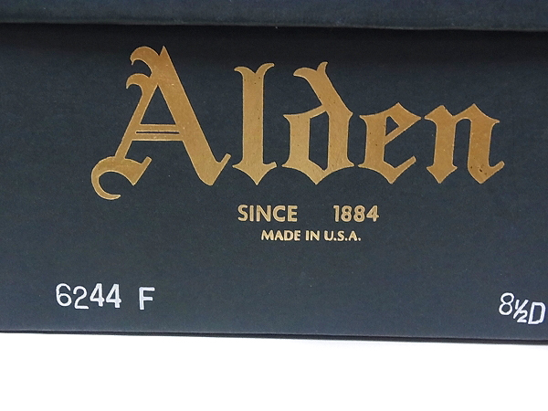 実際に弊社で買取させて頂いたALDEN/オールデン ローファー タン スウェード 6244F/8.5の画像 9枚目