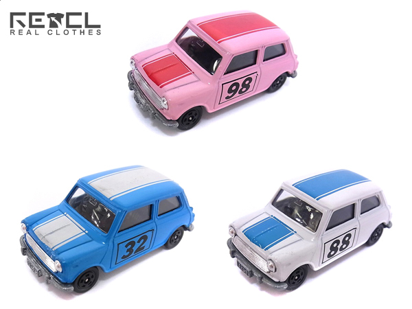 実際に弊社で買取させて頂いたトミカ 日本製BLMC ミニクーパー S/NO.F8/Mk-Ⅲ 3点セット