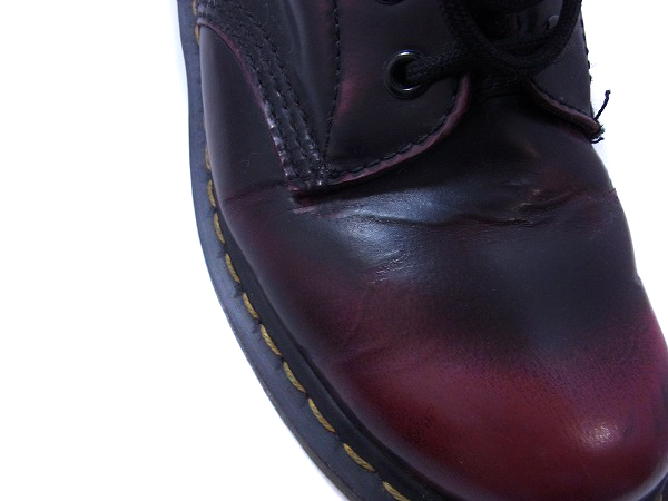 Dr.Martens/ドクターマーチン 10EYEブーツ/レースアップ 赤黒/8