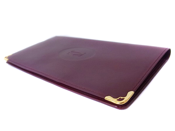 実際に弊社で買取させて頂いたCartier/カルティエ マストライン 二つ折り長財布/K47782の画像 3枚目