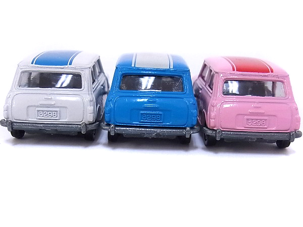 実際に弊社で買取させて頂いたトミカ 日本製BLMC ミニクーパー S/NO.F8/Mk-Ⅲ 3点セットの画像 2枚目