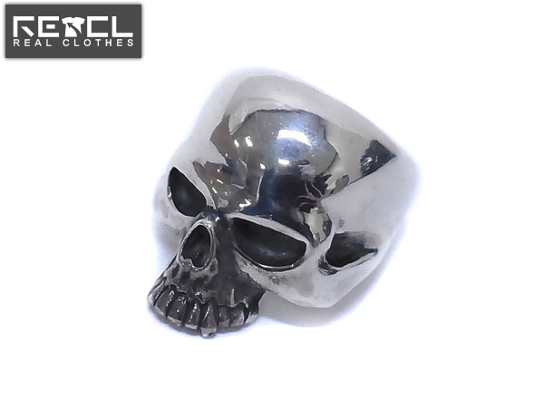 実際に弊社で買取させて頂いたクレイジーピッグ【6.4万↑】ラージエビルスカルリング 16号