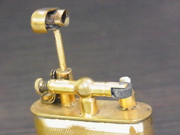 実際に弊社で買取させて頂いたdunhill/ダンヒル 1930年-40年 UNIQUE ダブルホイール ライターの画像 5枚目