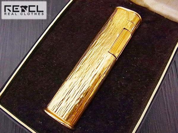 実際に弊社で買取させて頂いたdunhill/ダンヒル ゴールド ローラーガスライター SWISS MADE