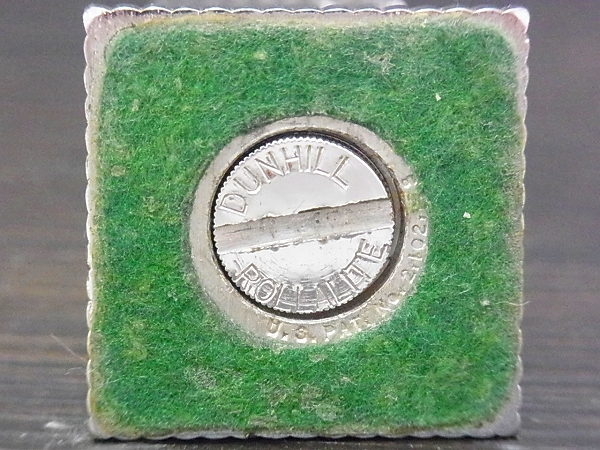 実際に弊社で買取させて頂いたDunhill/ダンヒル 卓上型ローラライト オイルライター シルバーの画像 5枚目