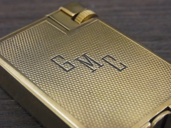 実際に弊社で買取させて頂いたdunhill/ダンヒル ROLLALITE　1940年代 ビンテージライター 金の画像 5枚目