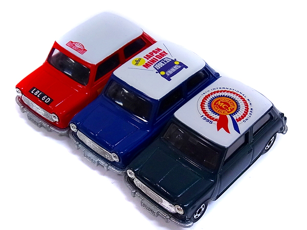 実際に弊社で買取させて頂いたtomica/トミカ ミニクーパー タイプ/NO.F8 1/50 3点セットの画像 3枚目